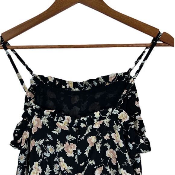 Band of Gypsies Boho Floral Jumpsuit with Spaghetti Straps. Size 2. EUC!! - Picture 5 of 9